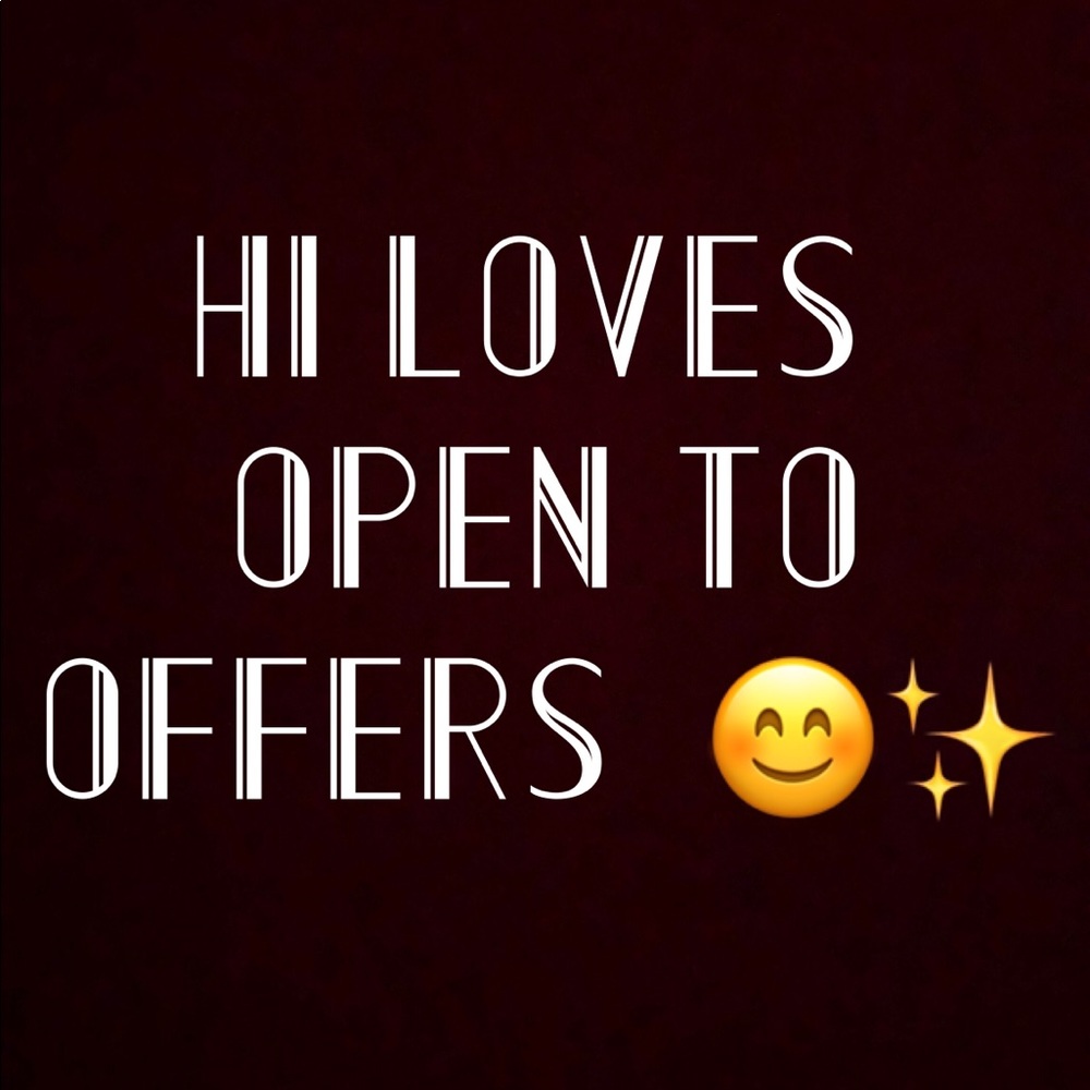 Make me an offer! ✨😊